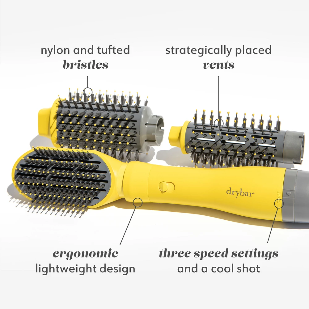 DRYBAR The Triple Shot Interchangeable Blow-Dryer Brush