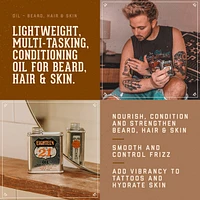 18.21 Man Made Beard, Hair & Skin Noble Oud