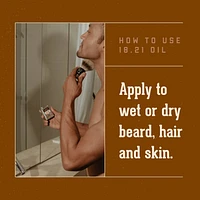 18.21 Man Made Beard, Hair & Skin Noble Oud