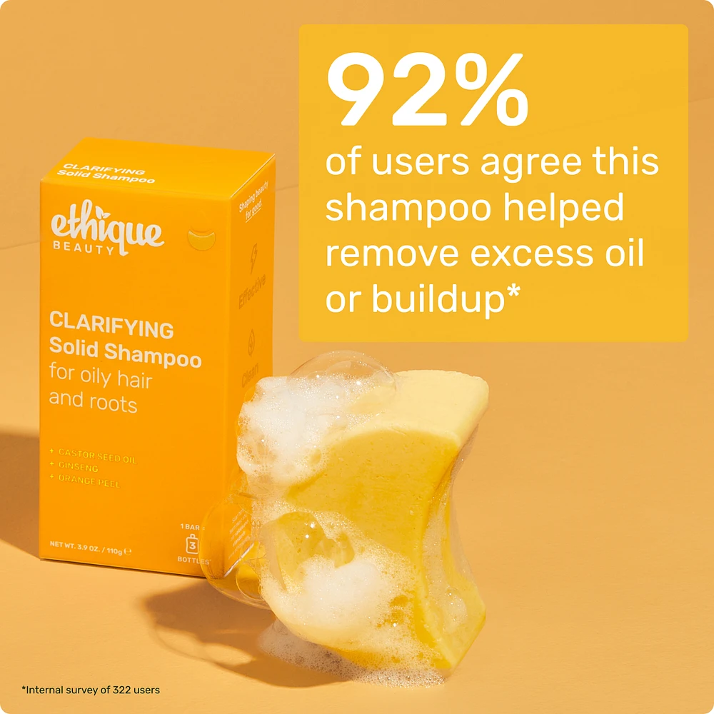 ETHIQUE BEAUTY Clarifying Solid Shampoo Bar