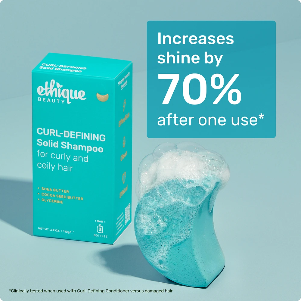 ETHIQUE BEAUTY Curl-Defining Solid Shampoo Bar