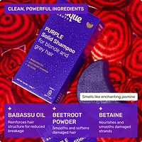 ETHIQUE BEAUTY Purple Solid Shampoo Bar