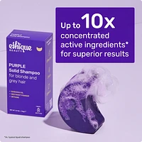 ETHIQUE BEAUTY Purple Solid Shampoo Bar