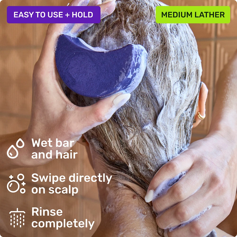 ETHIQUE BEAUTY Purple Solid Shampoo Bar