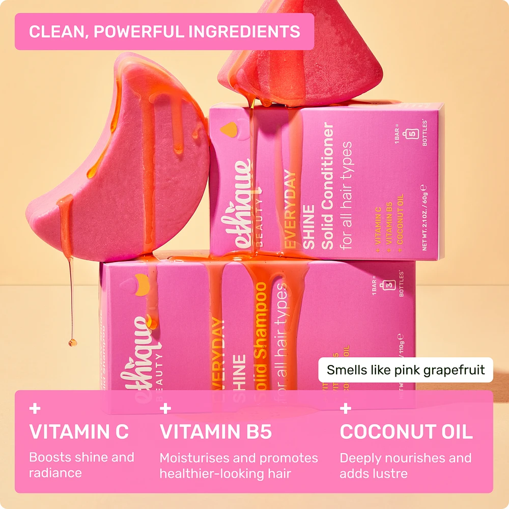 ETHIQUE BEAUTY Everyday Shine Solid Shampoo Bar