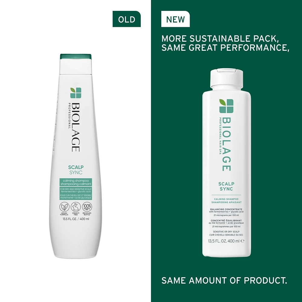 BIOLAGE Scalp Sync Calming Shampoo for Dry or Sensitive Scalp