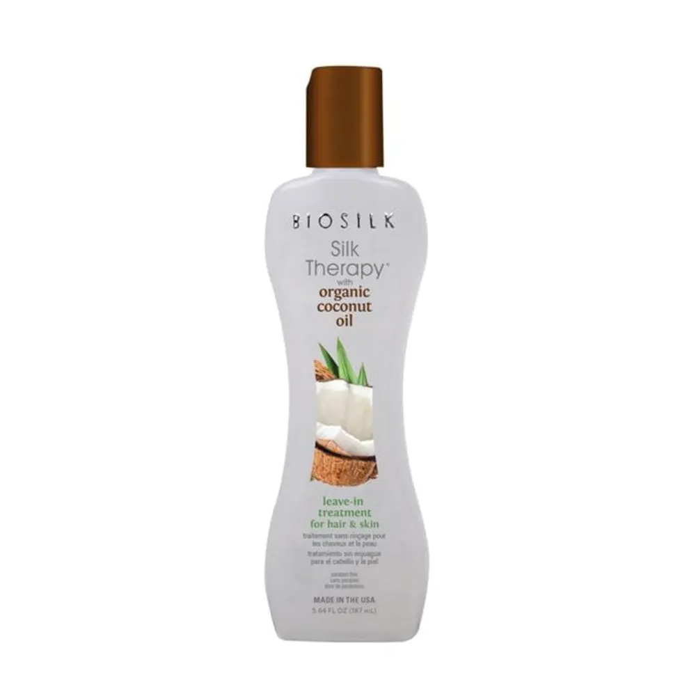 BIOSILK Silk Therapy with Organic Coconut Oil Leave-In Treatment