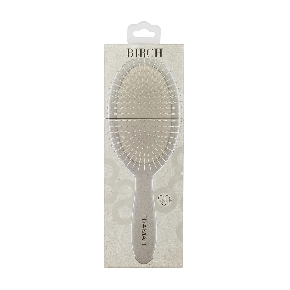 FRAMAR Sage Neutrals Detangle Brush - Birch