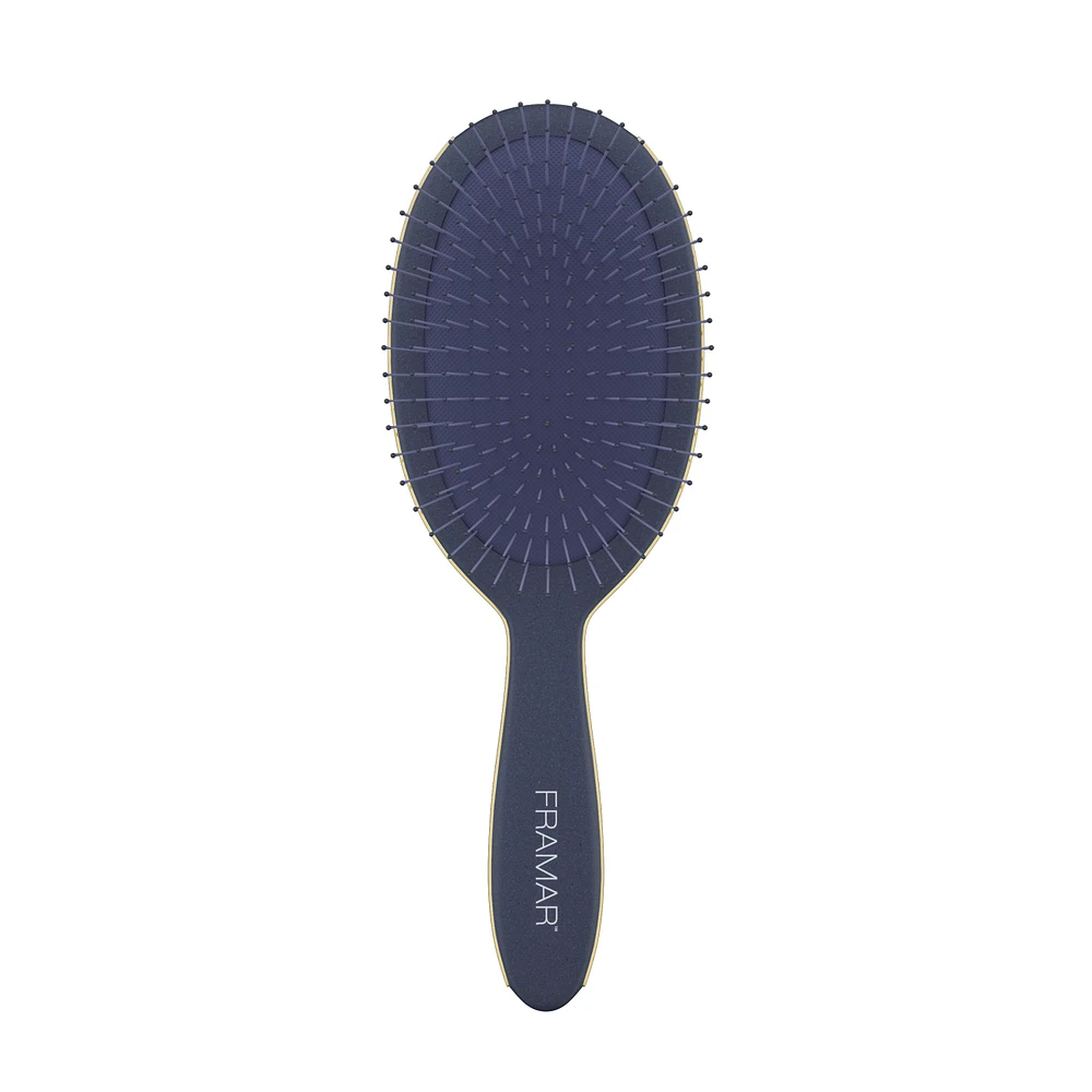 FRAMAR Dark Academia Detangle Brush - Midnight