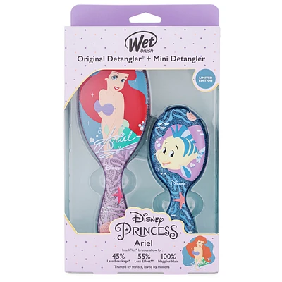 WETBRUSH Original Detangler Disney Princess Ariel Gift Set