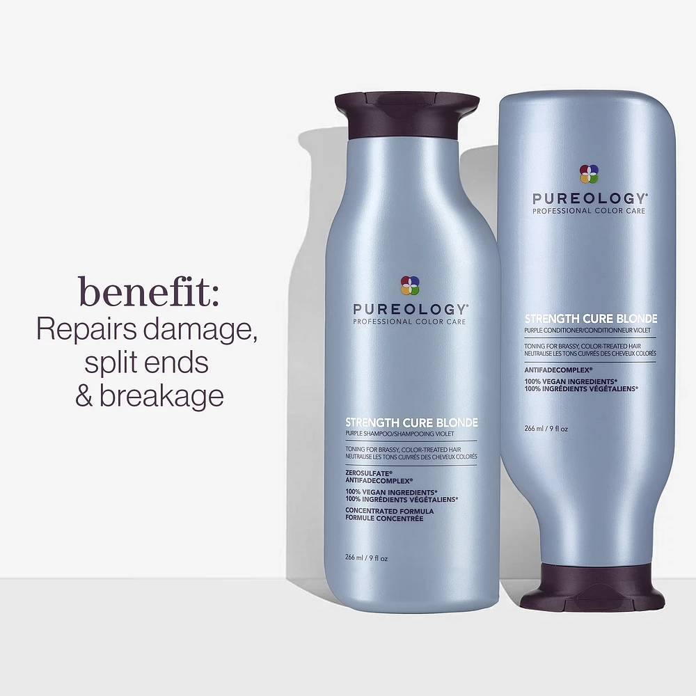 PUREOLOGY Purple Shampoo Strength Cure Best Blonde