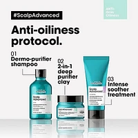 L'OREAL PROFESSIONNEL Serie Expert Scalp Advanced Anti-Oiliness Dermo-Purifier Shampoo