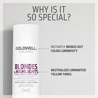 GOLDWELL Dualsenses Blonde & Highlights Anti Yellow Shampoo