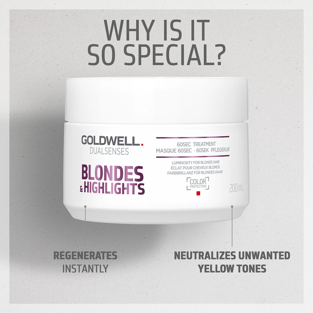 GOLDWELL Dualsenses Blonde & Highlights 60 Sec Treatment