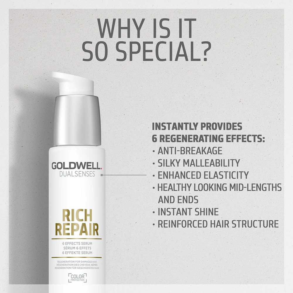 GOLDWELL Dualsenses Rich Repair 6 Effects Serum