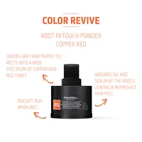 CLEARANCE GOLDWELL Dualsenses Color Revive Root Retouch Powder Copper Red