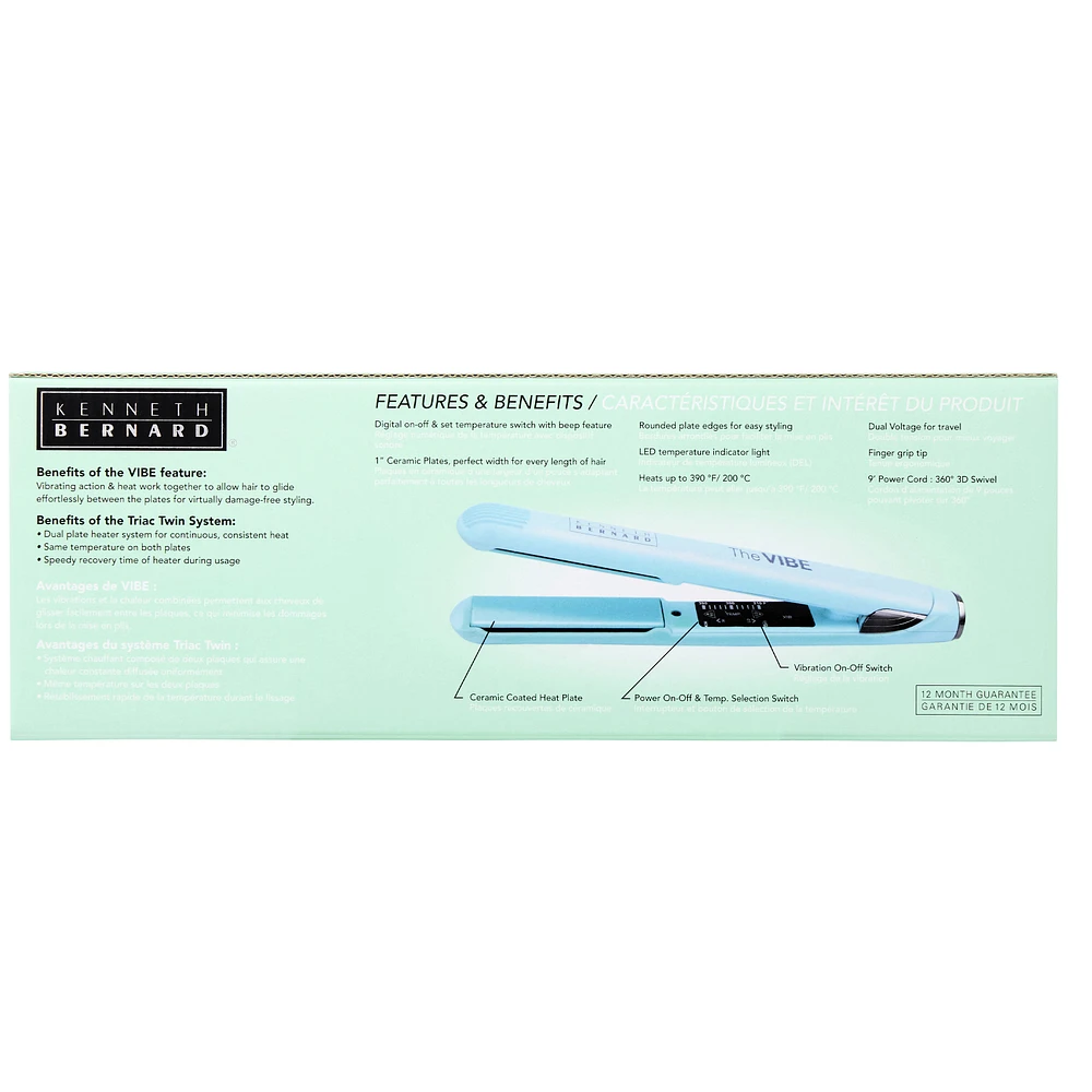 KENNETH BERNARD Vibe Flat Iron
