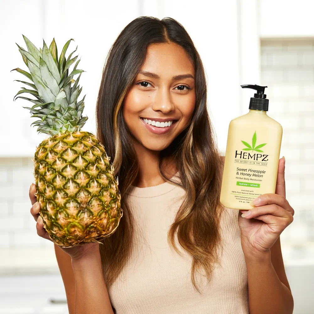 HEMPZ Sweet Pineapple & Honey Melon Herbal Body Moisturizer