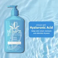 HEMPZ Beauty Actives Ocean Breeze Herbal Body Moisturizer