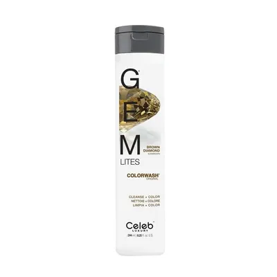 CELEB LUXURY Gemlites Brown Diamond Colorwash