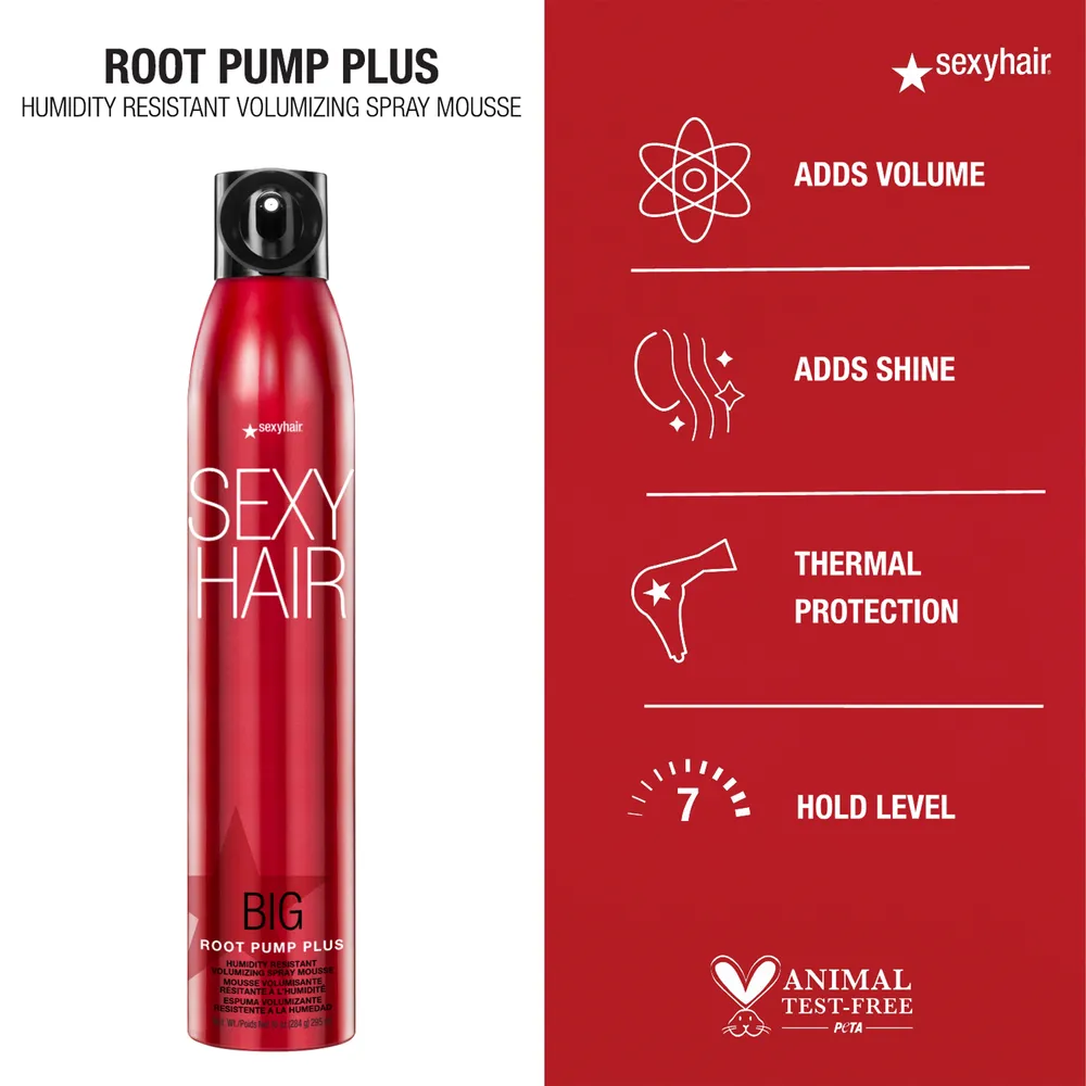 Sexy HAIR Big Root Pump Plus Spray Mousse