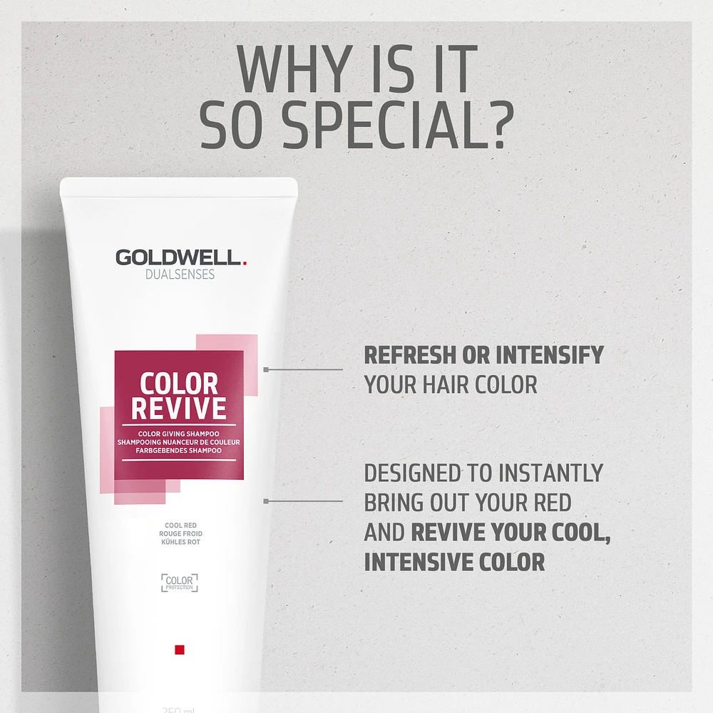 GOLDWELL Dualsenses Color Revive Cool Red Shampoo