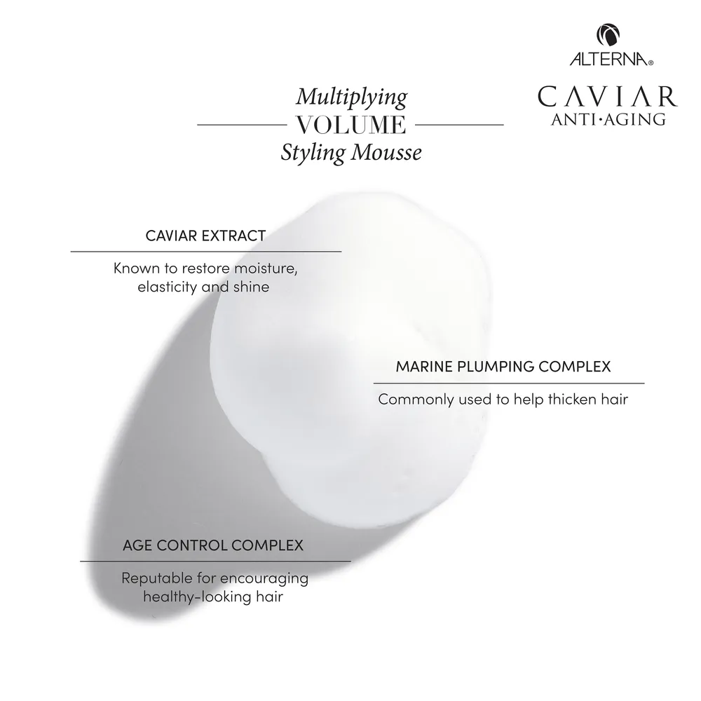 ALTERNA Caviar Anti-Aging Mulitplying Volume Mousse