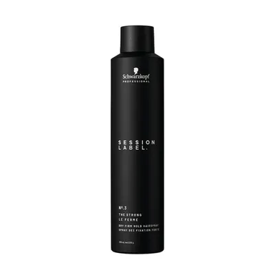 SCHWARZKOPF Session Label The Strong Dry Firm Hold Hairspray