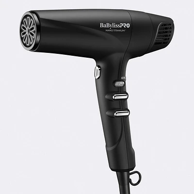 BABYLISSPRO Nano-Titanium Dual Ionic High Speed Hairdryer