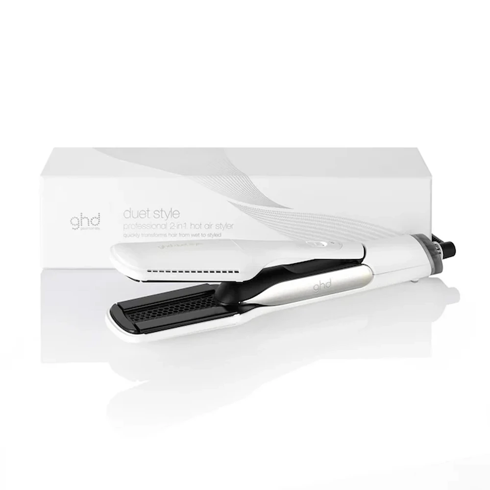 CLEARANCE GHD Duet Style 2-in-1 Hot Air Styler White