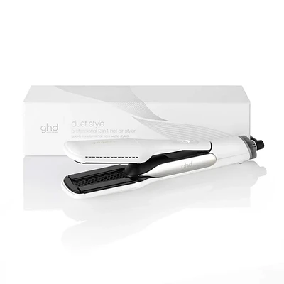 CLEARANCE GHD Duet Style 2-in-1 Hot Air Styler White