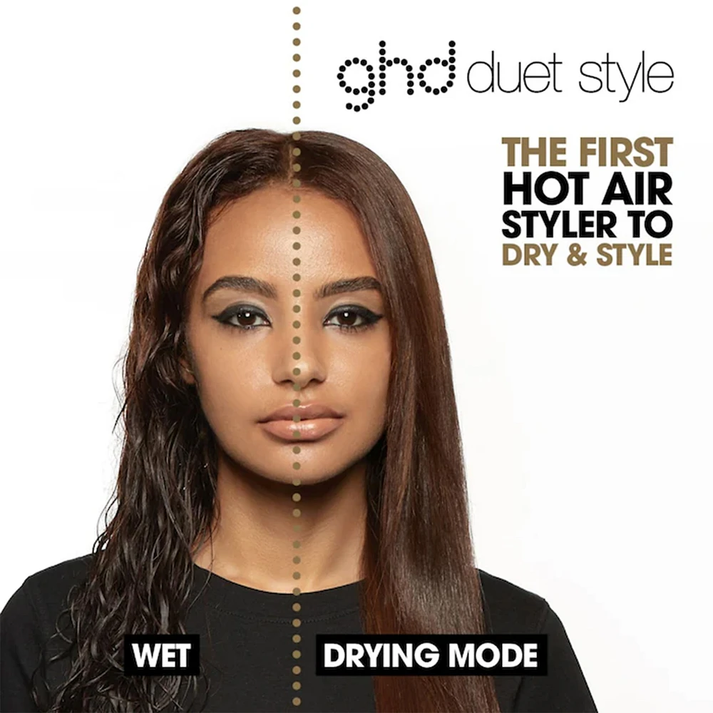 CLEARANCE GHD Duet Style 2-in-1 Hot Air Styler White