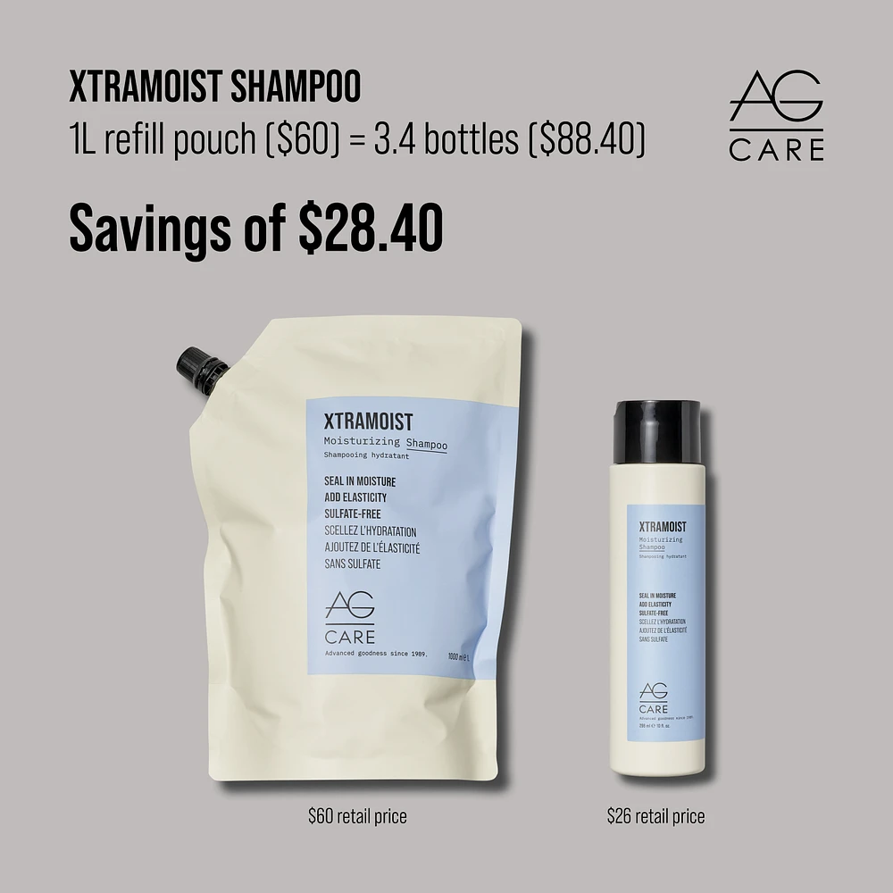 AG CARE Xtramoist Moisturizing Shampoo