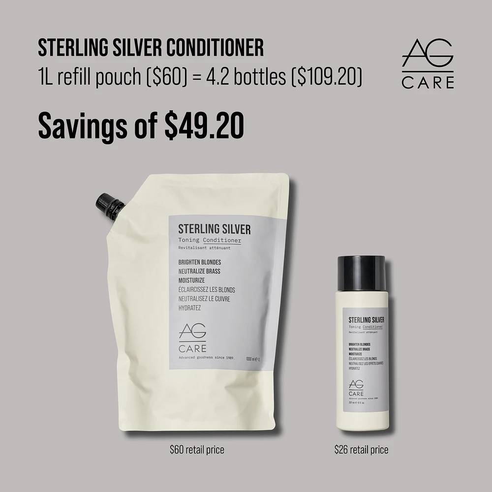 AG CARE Sterling Silver Toning Conditioner