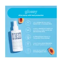VERB Glossy Shine Spray + Heat Protectant