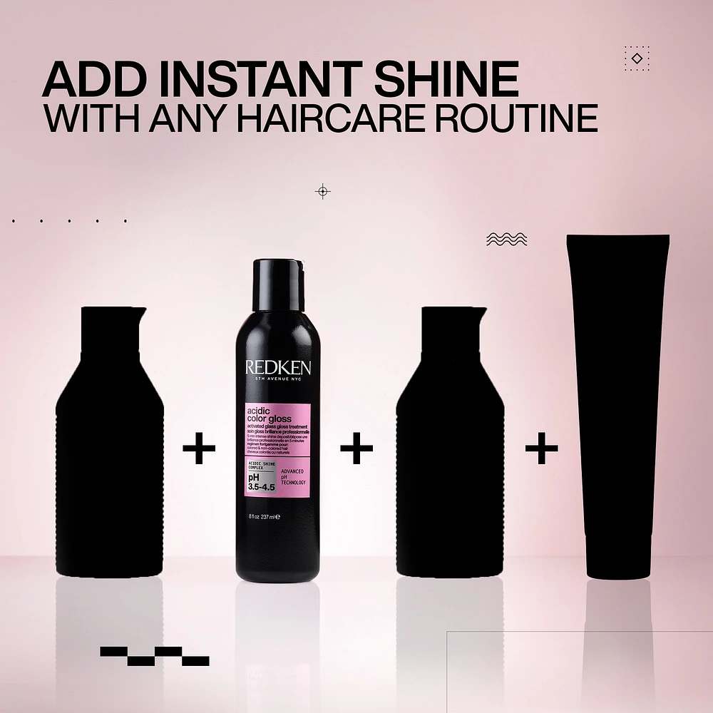 REDKEN Acidic Color Gloss Activated Glass Gloss Treatment