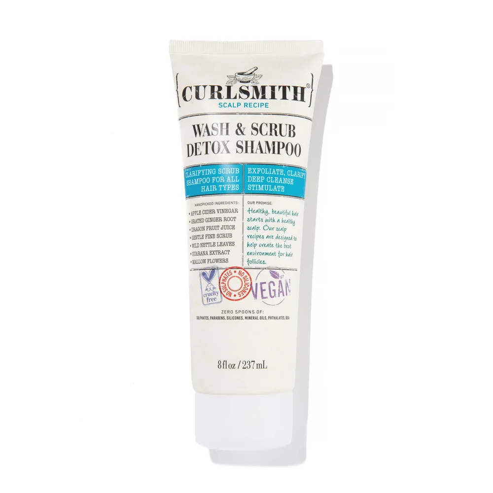 CURLSMITH Wash and Scrub Detox Shampoo