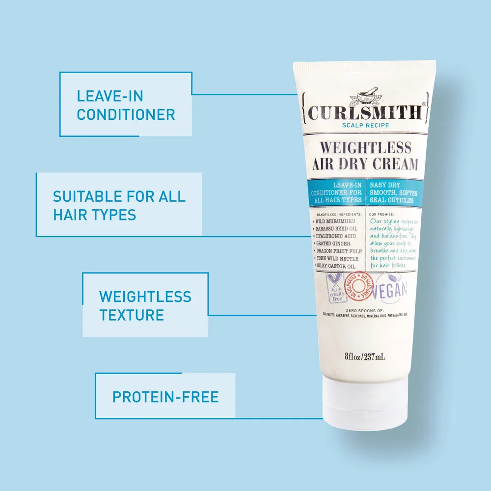 CURLSMITH Weightless Air Dry Cream