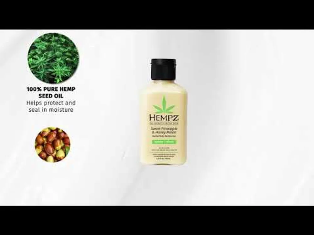 HEMPZ Sweet Pineapple & Honey Melon Herbal Body Moisturizer