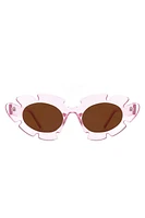 Ginnie Flower Cutout Cateye Sunglasses