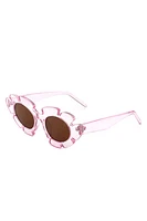 Ginnie Flower Cutout Cateye Sunglasses