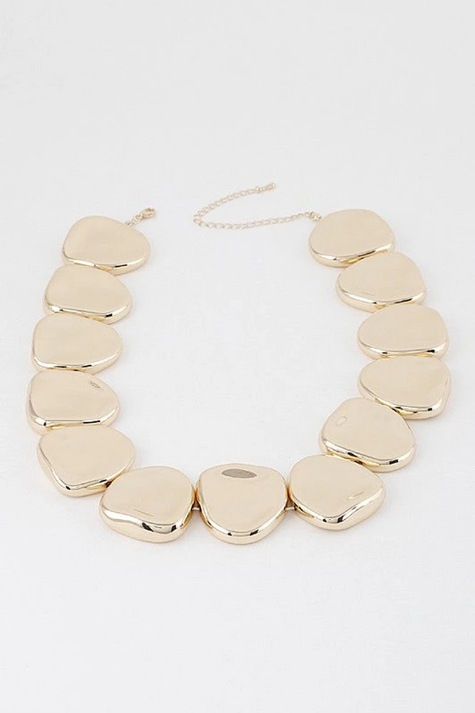 Caroline Hammered Necklace