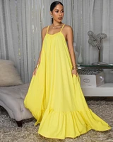 Petrovna Yellow Maxi Dress