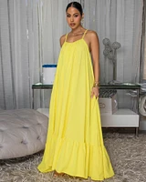 Petrovna Yellow Maxi Dress