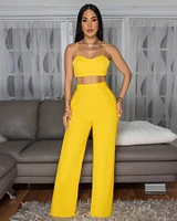 Kingston Yellow 3 Piece Pants Set
