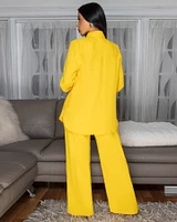Kingston Yellow 3 Piece Pants Set