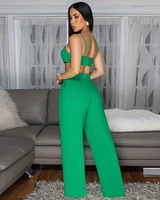 Kingston Kelly-Green 3 Piece Pants Set