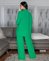 Kingston Kelly-Green 3 Piece Pants Set