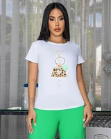 Lexy Off-White Keychain Graphic T-Shirt