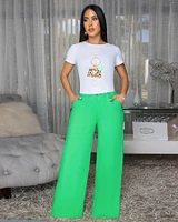 Lexy Off-White Keychain Graphic T-Shirt